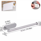 Adhesive Paper Towel Holder & Kitchen Organizer