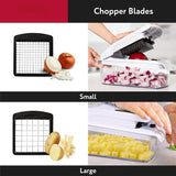 Vegetable Chopper with Container & Spiral Cutter