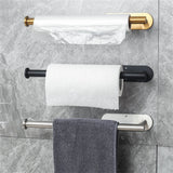 Adhesive Paper Towel Holder & Kitchen Organizer